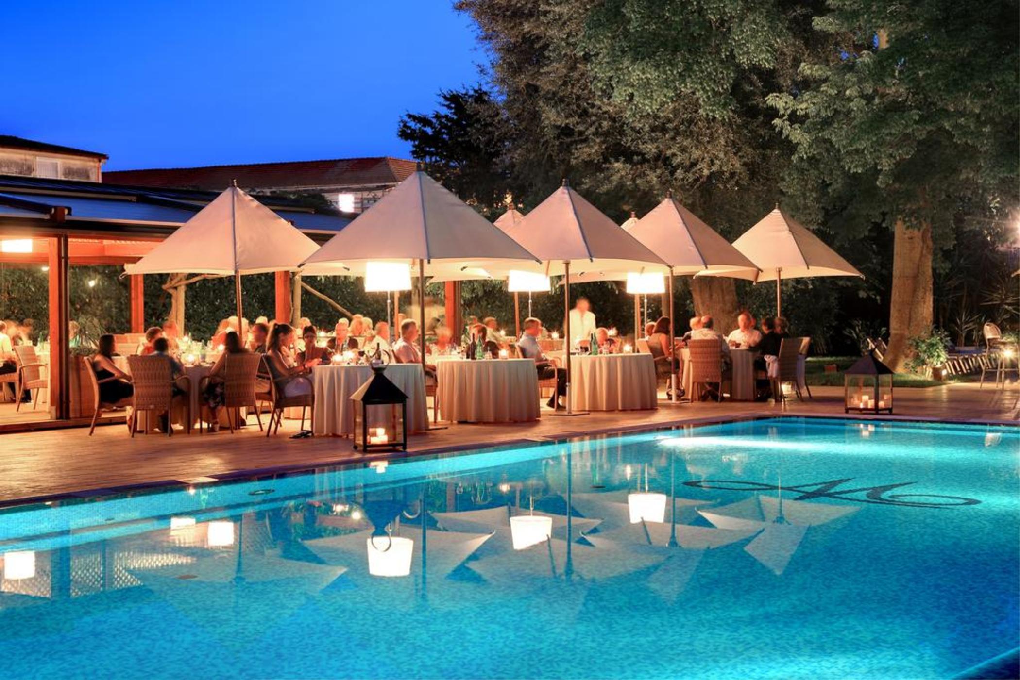 Hotel Mediterraneo Sant'Agnello Restoran fotoğraf